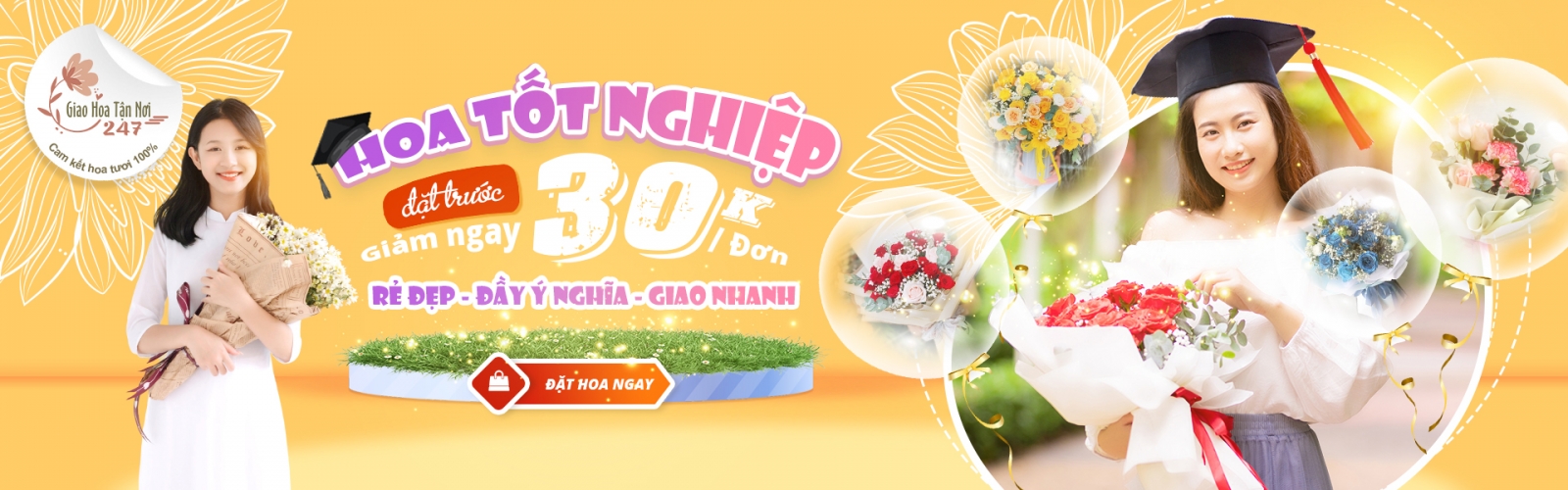 Giao Hoa Tận Nơi 247 | Cung cấp hoa tươi tận nơi toàn quốc