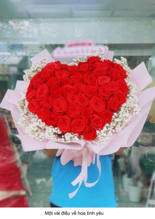 bó hoa tình yêu