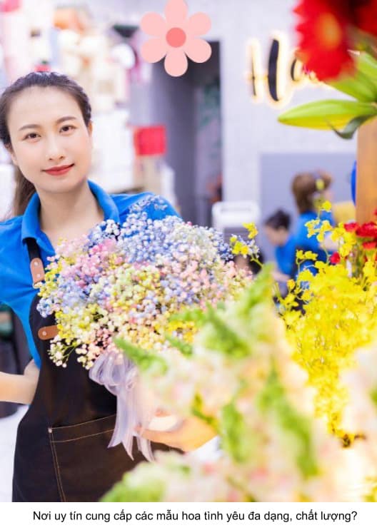 địa chỉ cửa hàng bán bó hoa tình yêu đẹp nhất