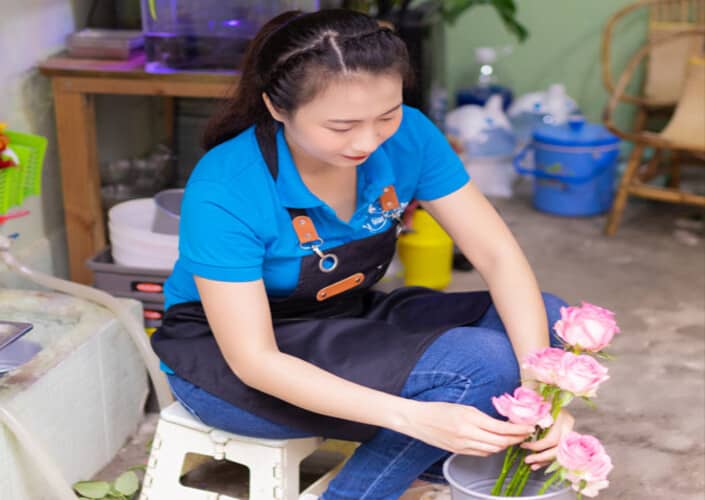 dịch vụ shop hoa tươi hải dương