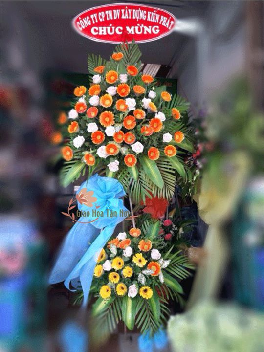 Kệ Hoa Khai Trương Cửa Hàng Đẹp