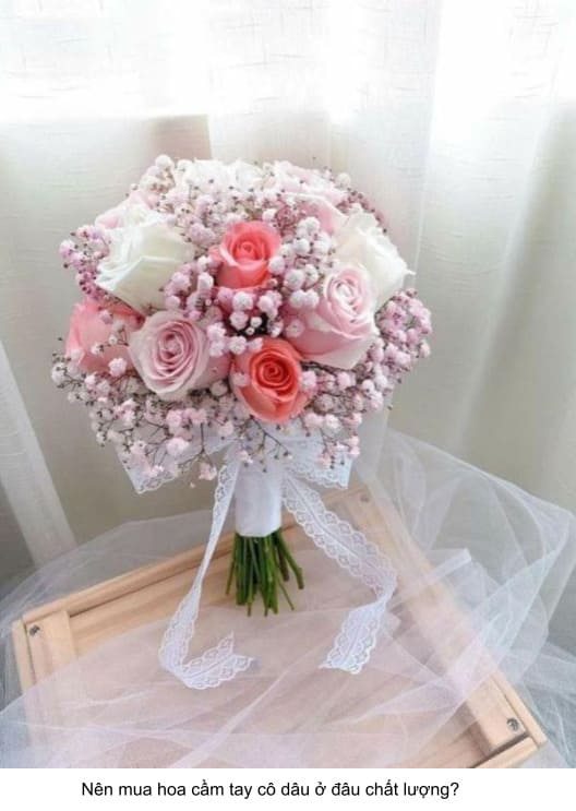 Chọn mua hoa cưới cầm tay nên tính toán thích hợp có bao nhiêu bông thì đẹp