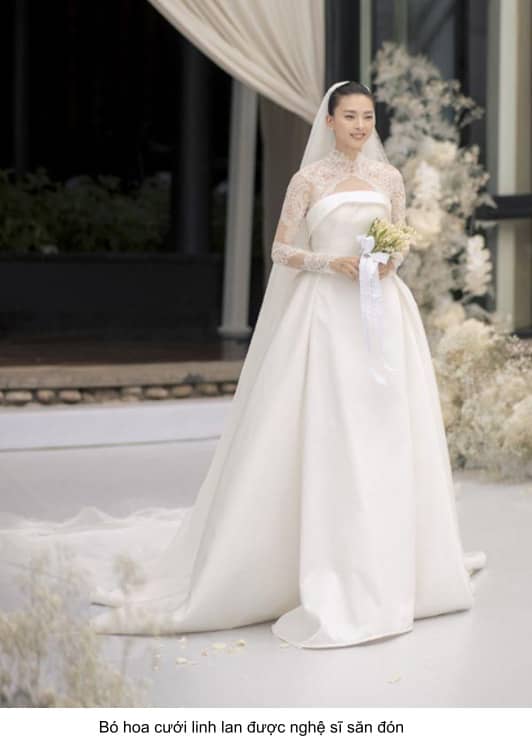 hoa cưới cầm tay đắt nhất