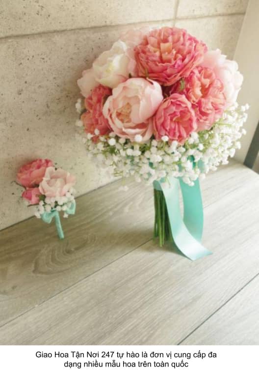 địa chỉ mua hoa cưới lụa cầm tay 