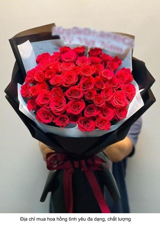 địa chỉ mua hoa hồng tình yêu
