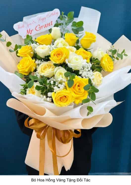 hoa hồng vàng đa dạng mẫu mã 