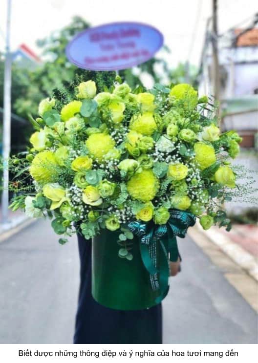 ý nghĩa của lẵng hoa tình yêu 