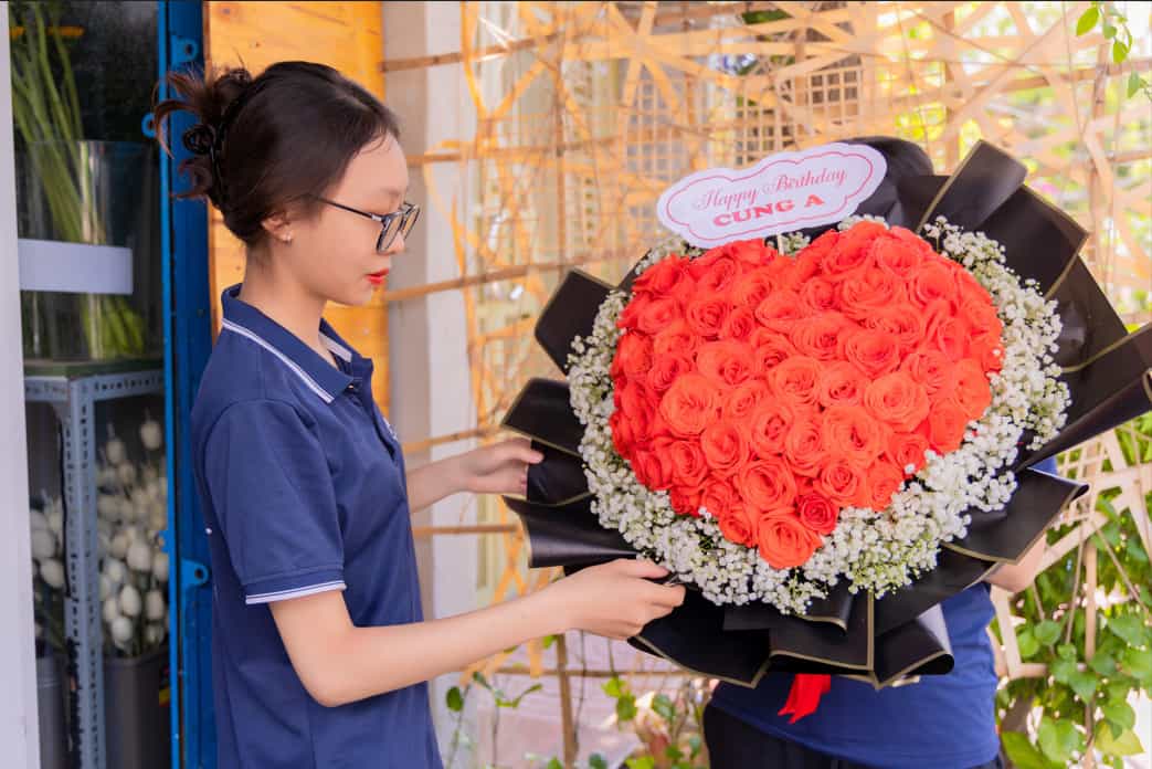 dịch vụ shop hoa tươi quận 12