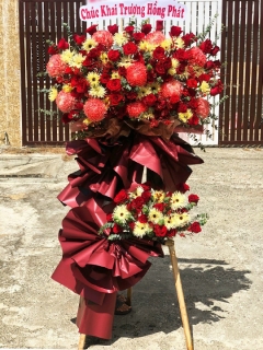 Kệ Hoa Mừng Khai Trương Hiện Đại