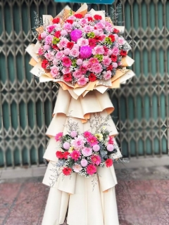 Kệ Hoa Mừng Khai Trương Cửa Hàng