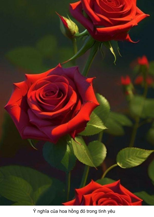 ý nghĩa hoa hồng đỏ trong tình yêu