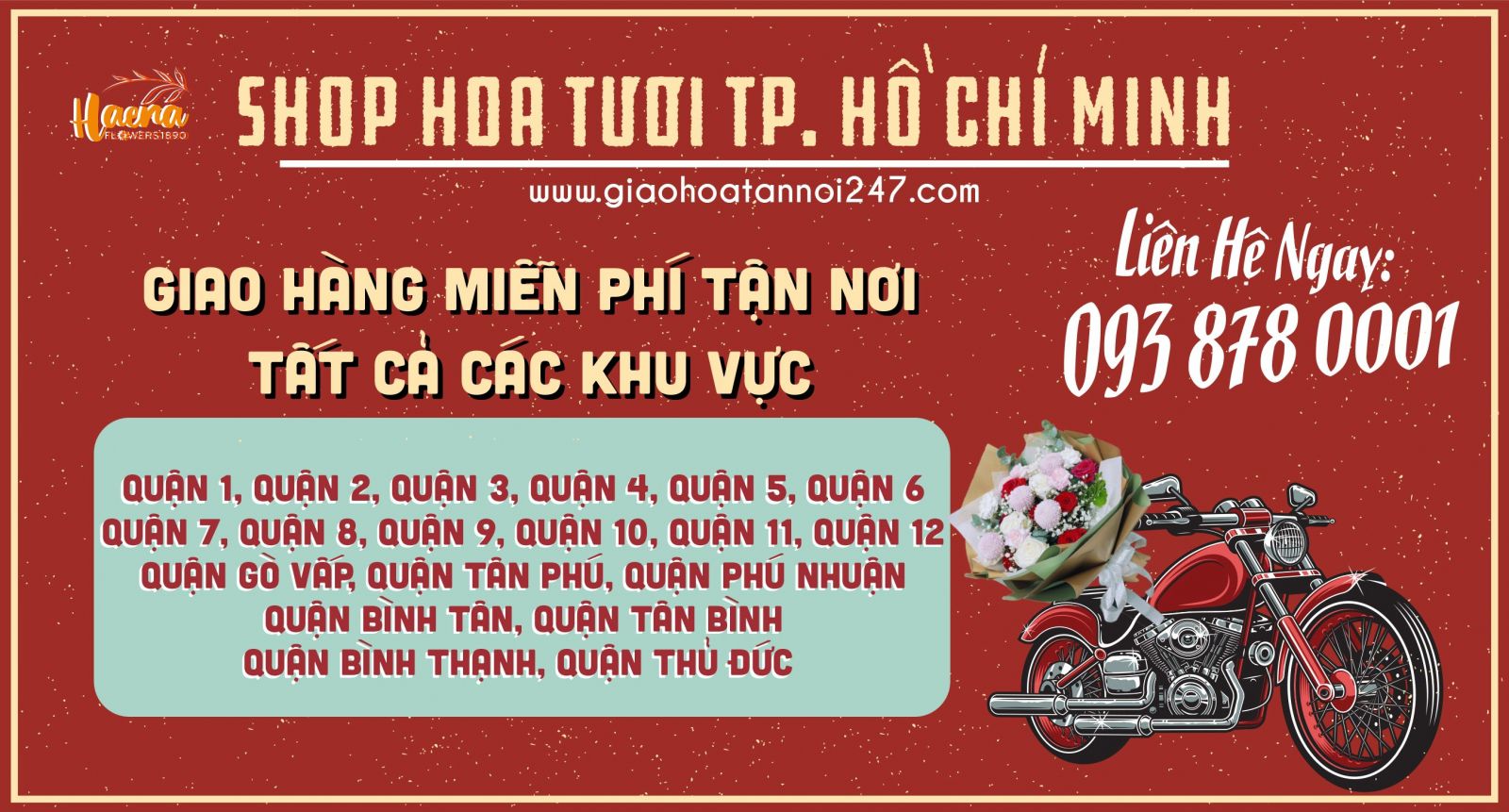 Shop hoa tươi Hồ Chí Minh